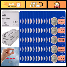3V Lithium Coin Cell CR2025 Battery - 100 Pack, DL2025 ECR2025 Compatible