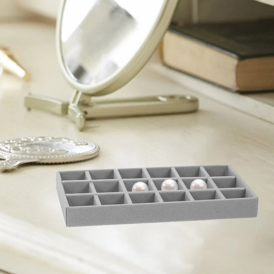 2 Pcs Schmucktablett Schmuckherstellung Brett Perlensortiertablett - Bild 4 von 4