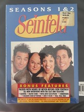 New Seinfeld Seasons 1 and 2 DVD, 2004, 4-Disc Set Factory Sealed