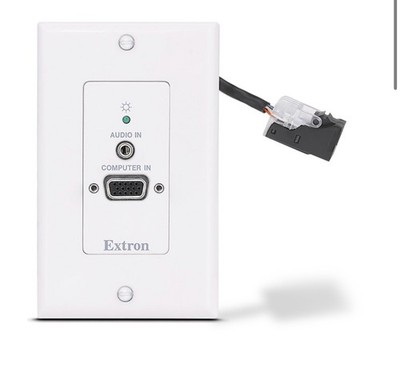 Extron MTP T 15HD A D WHT Twisted Pair Transmitter for VGA and Audio with EDID
