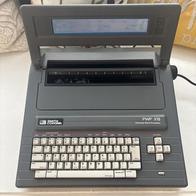 Vintage Smith Corona PWP X15 Personal Word Processor Working Ribbon included