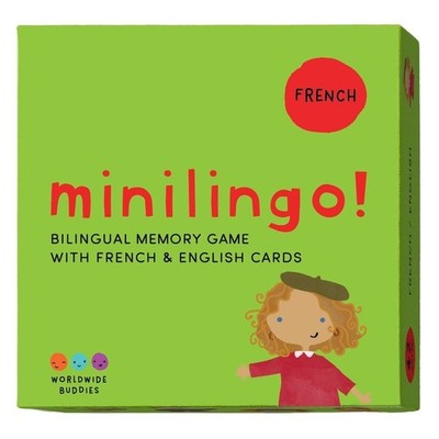 Minilingo French / English Bilingual Flashcards: Bilingual memory game with Fren