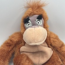 Vintage Disney Store King Louie Jungle Book Mini Bean Bag Plush 8" Toy