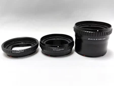 【NEAR MINT】Hasselblad 10 21 55 Extension Tube Ring Lens Adapter Set From JAPAN