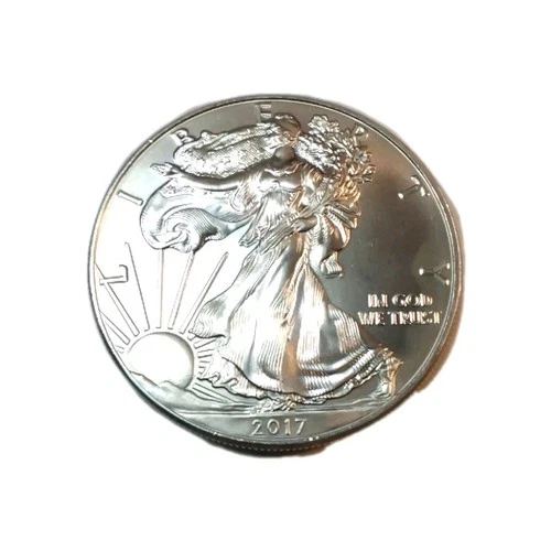 2017 $1 American Silver Eagle, US Mint, 1oz .999 Fine Silver