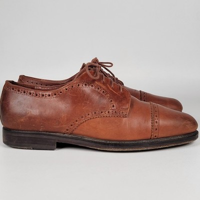 THOM MCAN Brown DRESS SHOES FOR MEN SIZE 8.5 Oxford 