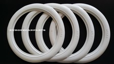14 Inch Wheel White Wall Old Style Tyre Old Style Insert Trim Set