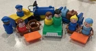 Vintage Fisher Price Little People Airport Accessories Lot