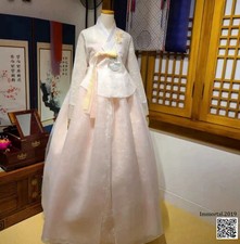 Hanbok Dress Traditional National Court Costume Korean Wedding Perform Dress Set