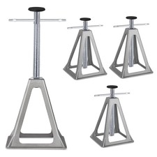 Axle Stand Set for Static Caravan Adjustable Height 28-43 cm Max Load 1000kg