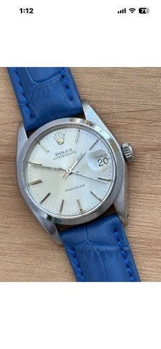 Vintage Rolex Oysterdate Precision 6466 Watch Circa 1979