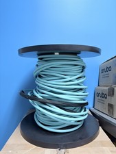 6-Strand OM3 LC-LC Armored Plenum Fiber Cable 180ft Pulling Eye 10GIG QuickTreX