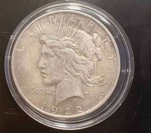 🔥1922 Peace Dollar 90% Silver CoinSnap analysis is Fine to AU🔥