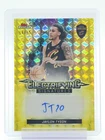 JAYLON TYSON 2025-26 TOPPS FINEST ELECTRIFYING YELLOW GEOMETRIC /35 AUTO Q5300