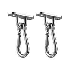 Hammock Hooks Stainless Steel Heavy Duty Swing Hangers Ceiling Anchors