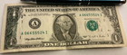 Misprinted 1995 $1 Federal Reserve Note — photo 1