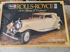 Vintage Revell 1934 Rolls Royce Phantom II Continental 1:16 Model Kit #H-1294