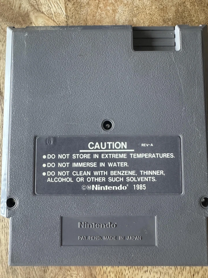 Punch-Out!! Nintendo NES Game Cartridge Manual Japan Boxing Retro 1987 - Image 3 of 3