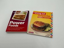 Weight Watchers WW 123 The Dining Out Companion and WW Power Foods Weight loss