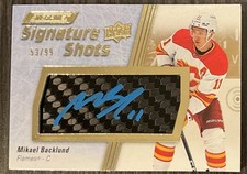 2023-2024 Engrained Mikael Backland Signature Shots 53/99 Stick Auto