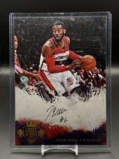 2014-15 Panini Court Kings Box Topper Auto John Wall 5x7 