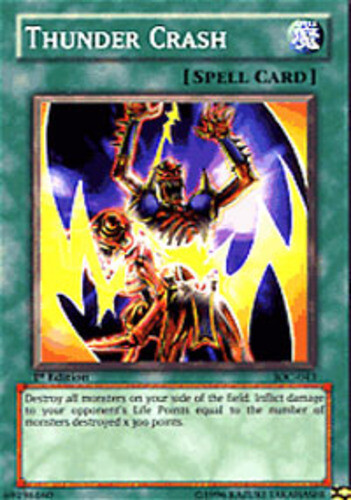 Thunder Crash - Yu-Gi-Oh Cards - Out of Games