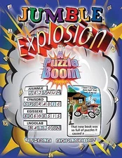 Jumble® Explosion: A Puzzle Boom (Jumbles®) by  in Used - Very Good