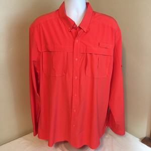 Ocean Coast Mens Shirt Long Sleeve Vented Fishing Hot Pink Xxl 2xl Free Ship Ebay
