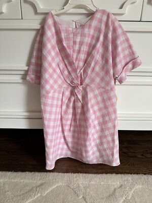 Girls Summer Pink And White Gingham Dress Size 7 By Zara | eBay Girls Summer Pink And White Gingham Dress Size 7 By Zara | eBay