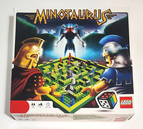 Lego Replacements Pieces - Base, Bricks and Template Minotaurus Game in Box 3841