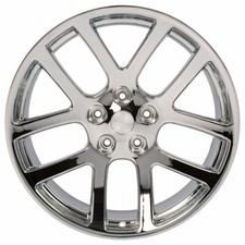 Wheel 2002-2018 Dodge Ram 1500 22 Inch Aluminum Rim 5 Lug 139.7mm Chrome Wheel 2002-2018 Dodge Ram 1500 22 Inch Aluminum Rim 5 Lug 139.7mm Chrome
