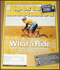 8/1/2005 Sports Illustrated Lance Armstrong Pedro Martinez Stephen A. Smith ESPN