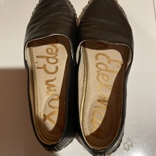 Sam Edelman New York KAI ESPADRILLE FLAT LOAFER, Black Size 8M