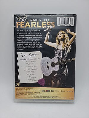 Taylor Swift Journey to Fearless (DVD) live music concert RARE