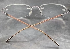 Airlock Divine 204 674 Brown / Lilac 49[]18-135 3 Piece Titanium Eyeglass Frame