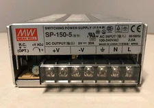 Mean Well SP-150-5 Switching Power Supply (5V 30A) Power Module - From Bretford