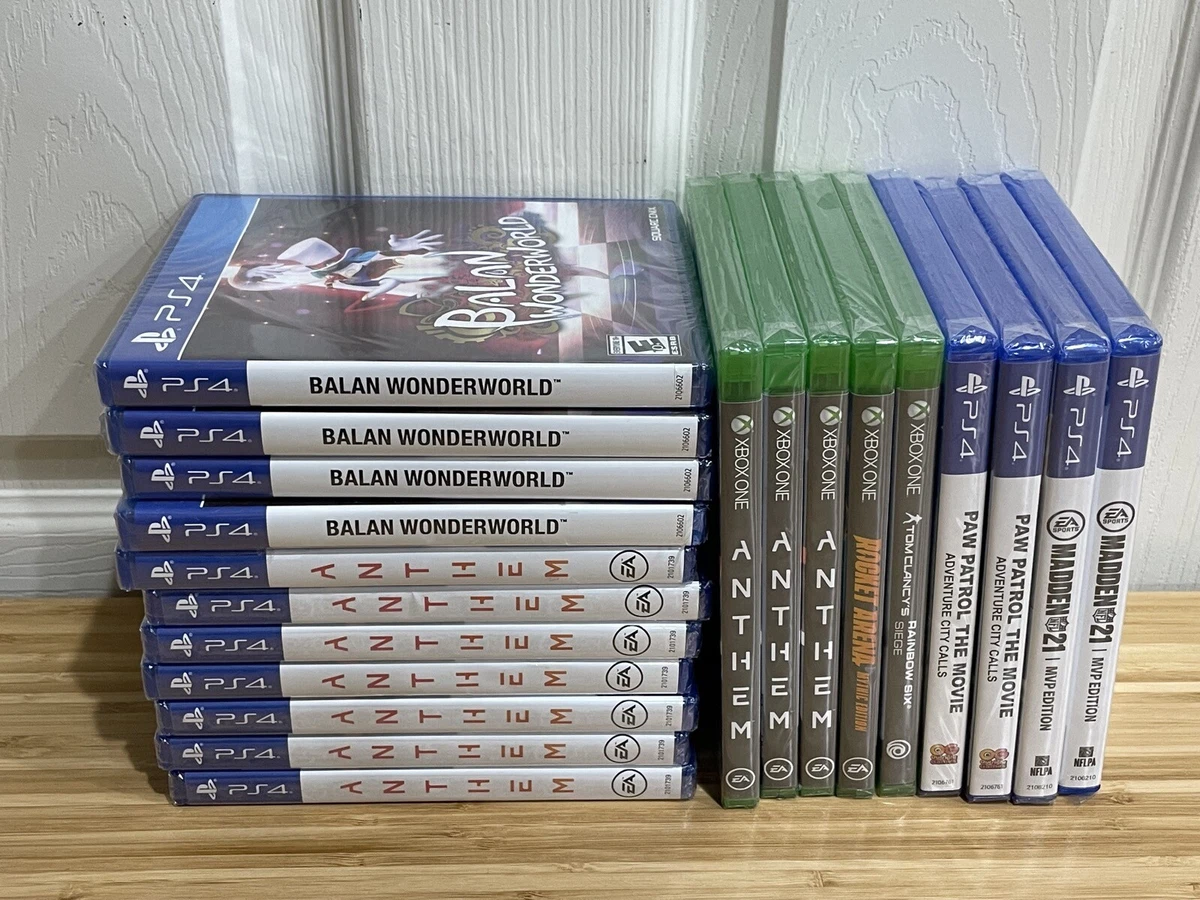 Stack Of Video Games Ps4