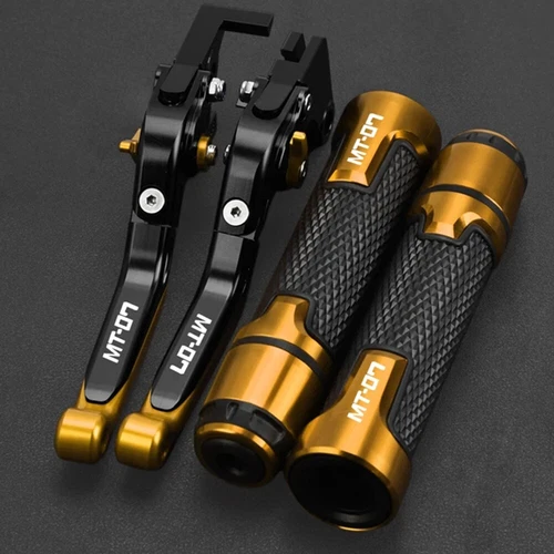 Hand Brake Clutch Lever Handlebar Grips For YAMAHA MT-07 MT07 2014-2022 MT 07 - Bild 6 von 12