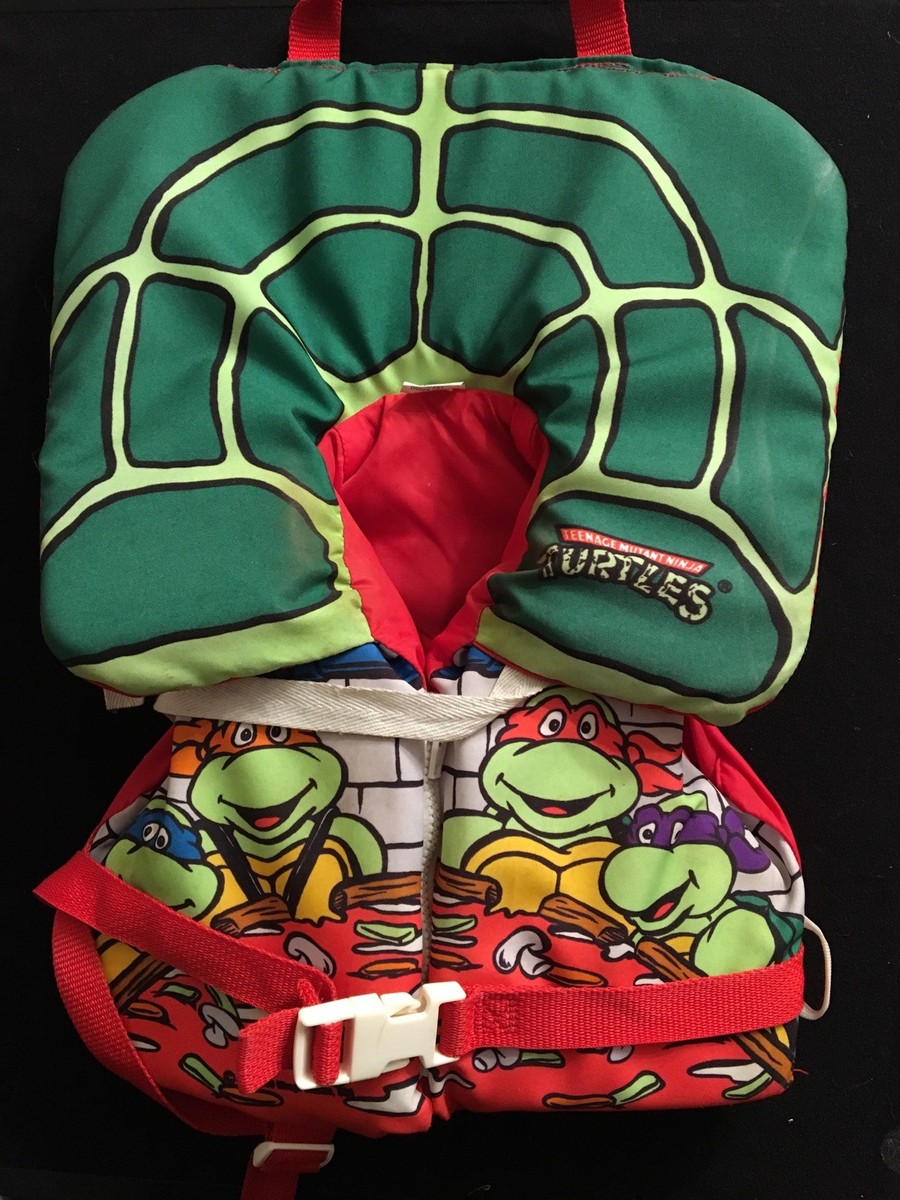 Teenage Mutant Ninja Turtles Vintage 1990 Life Jacket (under 50