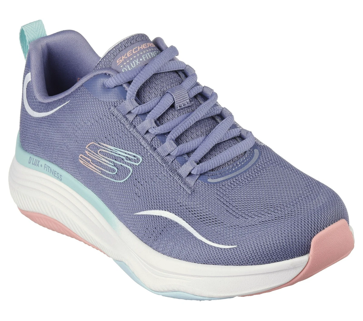 SKECHERS Womens Relaxed Fit D Lux Fitness Athletic Shoes MEDIUM WIDTH AUTHENTIC