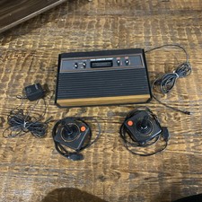 Atari CX-2600A System Console w/ Paddles Test...