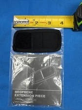 New Zan Headgear Neoprene Facemask Extension Piece Black WNFM-EXTP