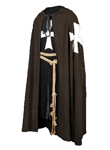 Cape Médiévale Tudor Avec Cordon De Serrage – Halloween, Renaissance, Déguisement Noble, Tissu Coton/polyester - 8