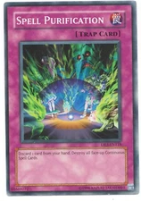 Yu-Gi-Oh Card: Spell Purification DR3-EN118!