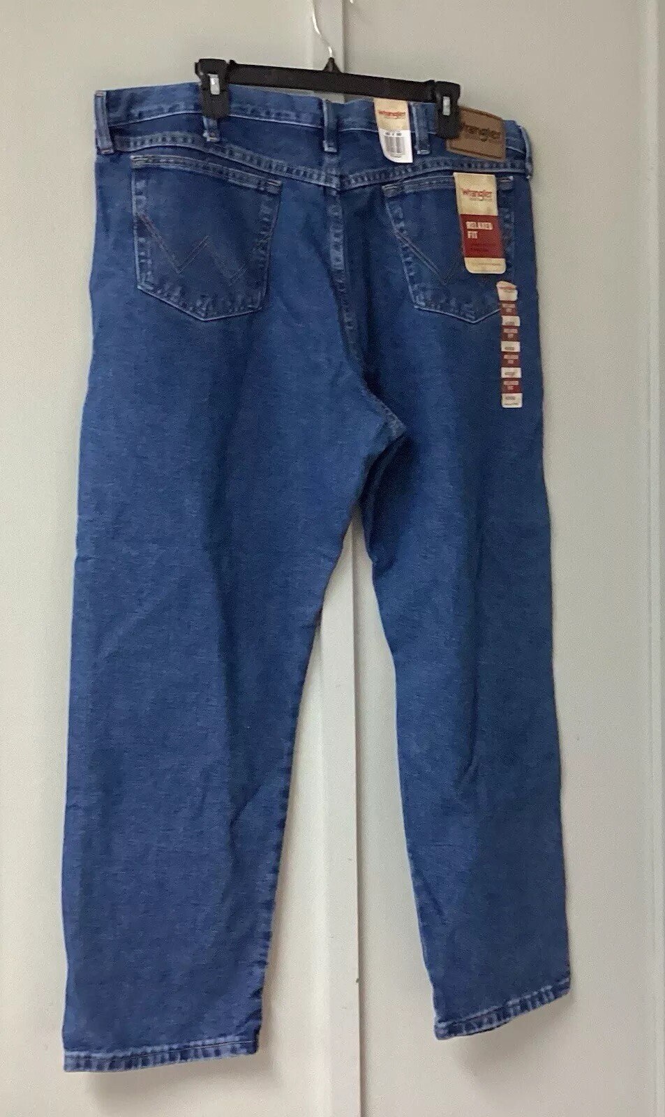 Wrangler Regular Wear  Fit Blue Jeans Men's 40 X 30 Fit Over Boots Cotton New thumbnail 10