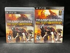 Transformers: Fall Of Cybertron with Sleeve Cover (PS3) BRAND NEW