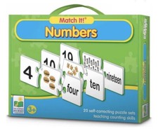 The Learning Journey: Match It - Numbers - Self-Correcting Number Counting