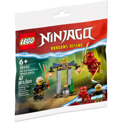 LEGO NINJAGO Kai And Rapton s Temple Battle Polybag 30650 (SEALED)