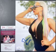 WWE NXT Dana Brooke Signed 8x10 Photo H Autograph WrestleMania JSA COA