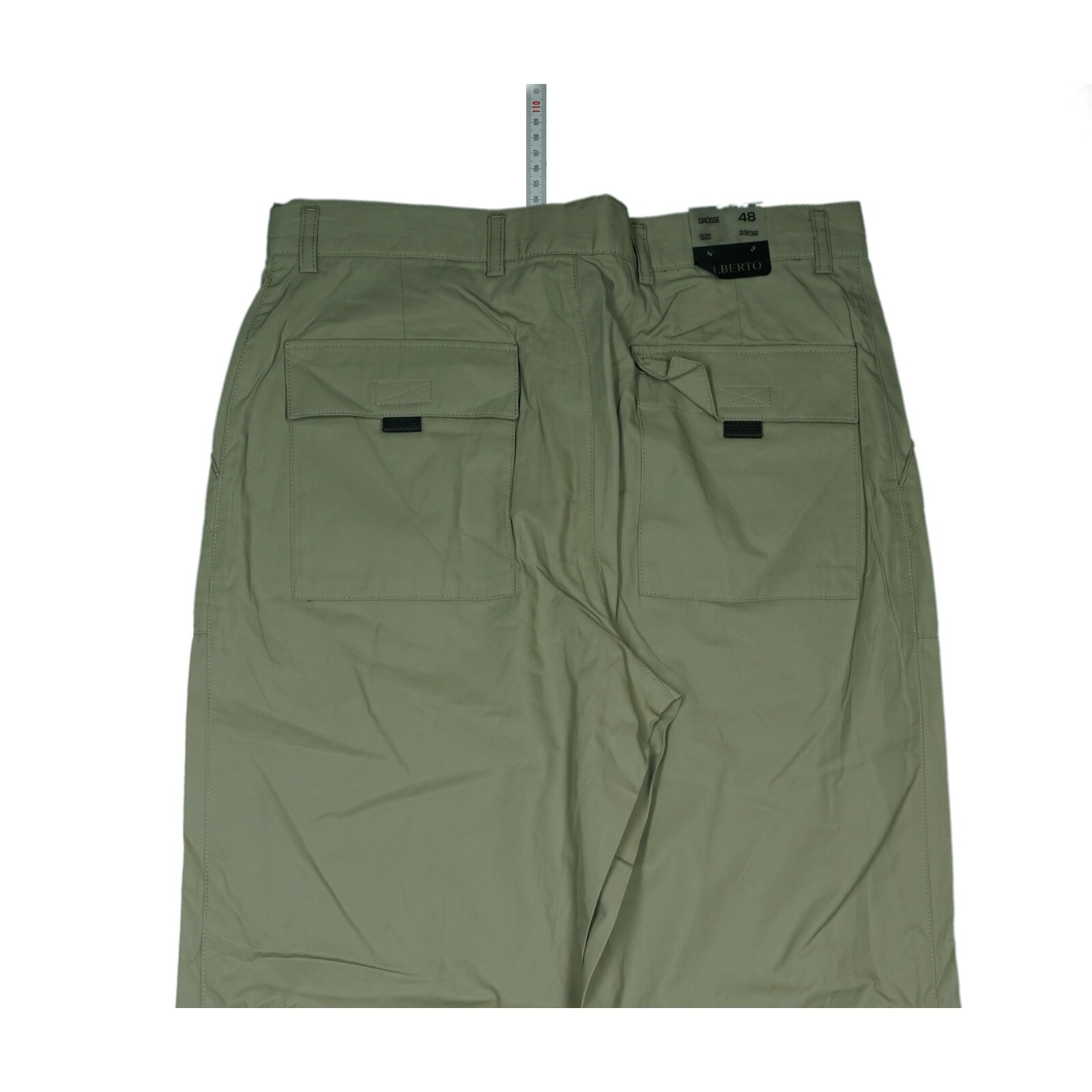 Pantalon De Randonnée Alberto Clint Homme - Taille W33 L32 - Kaki - Neuf Avec étiquettes